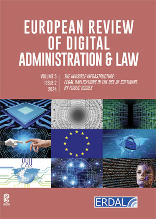 European review of digital administration & law. Vol. 5