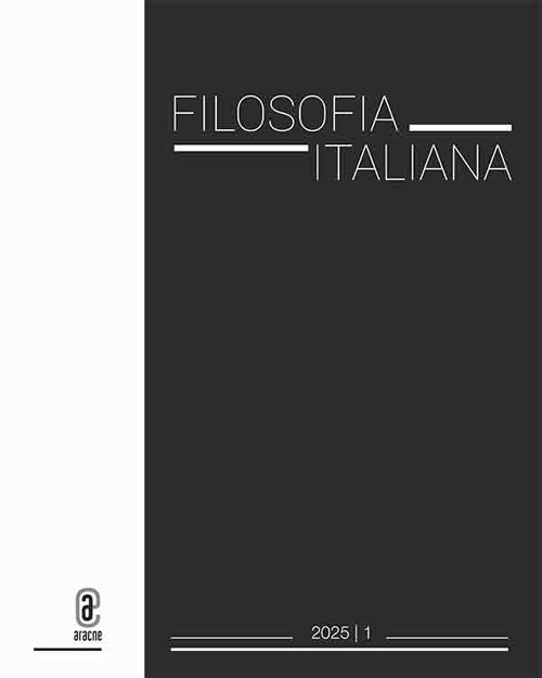 Filosofia italiana. Vol. 1