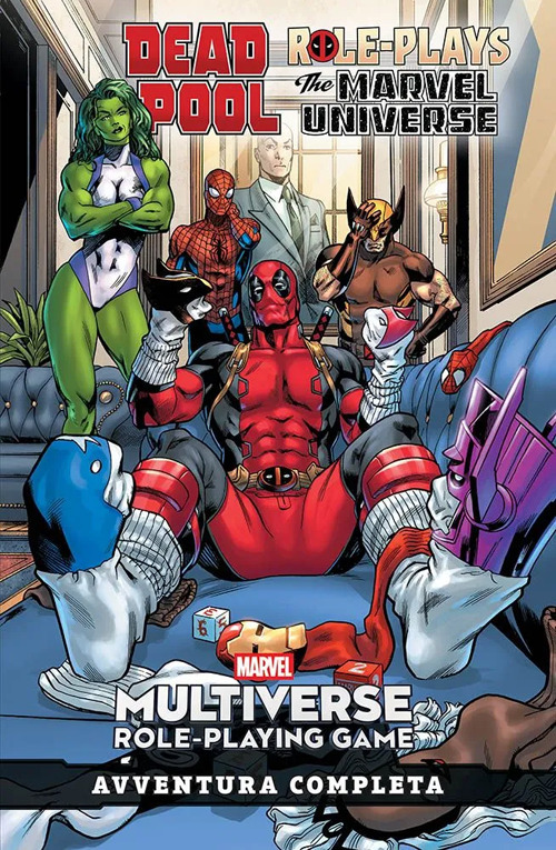 Marvel multiverse role-playing game. Deadpool role-plays the Marvel universe. Avventura completa