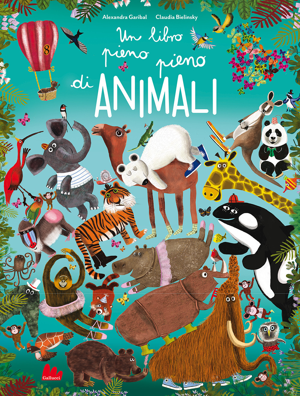 Un libro pieno pieno di animali