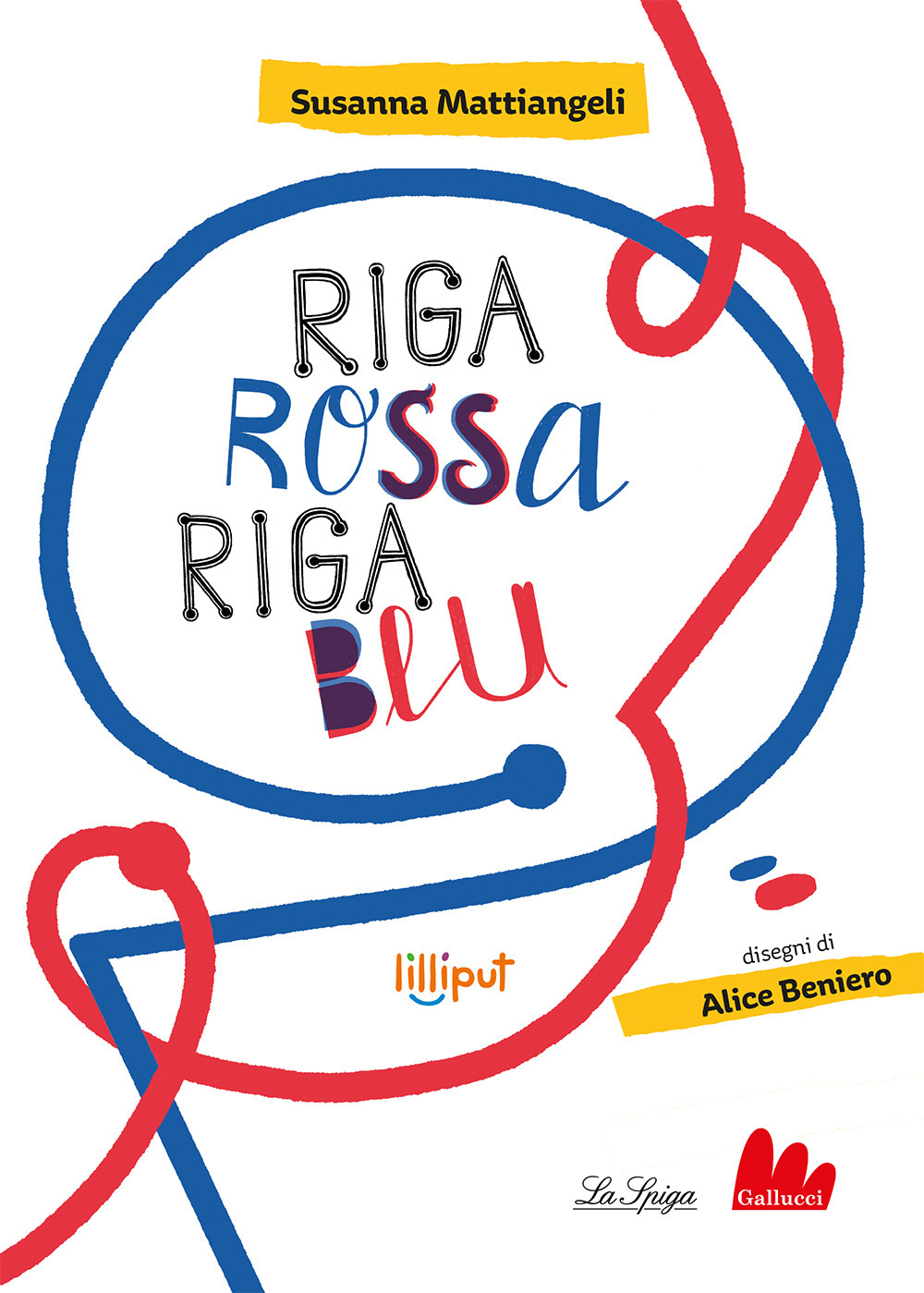 Riga rossa, riga blu
