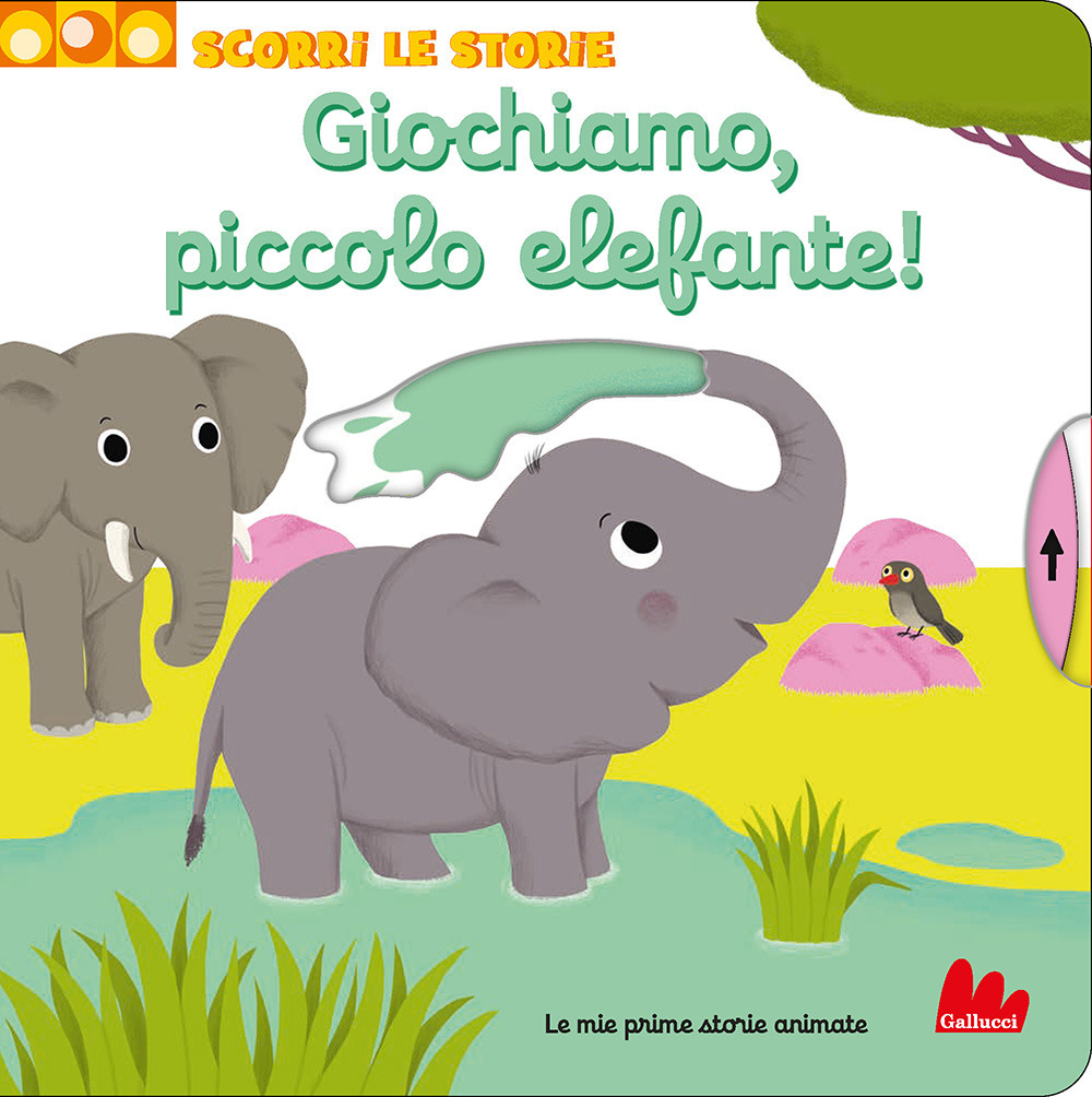 Giochiamo, piccolo elefante! Scorri le storie
