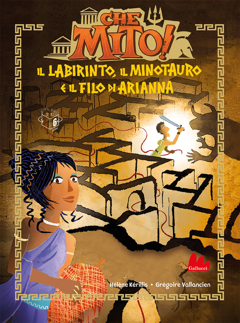 Il labirinto, il Minotauro e il filo di Arianna. Che mito!