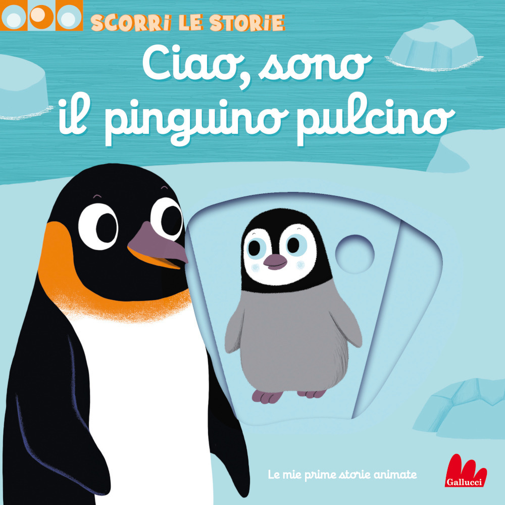 Ciao, sono il pinguino pulcino. Scorri le storie