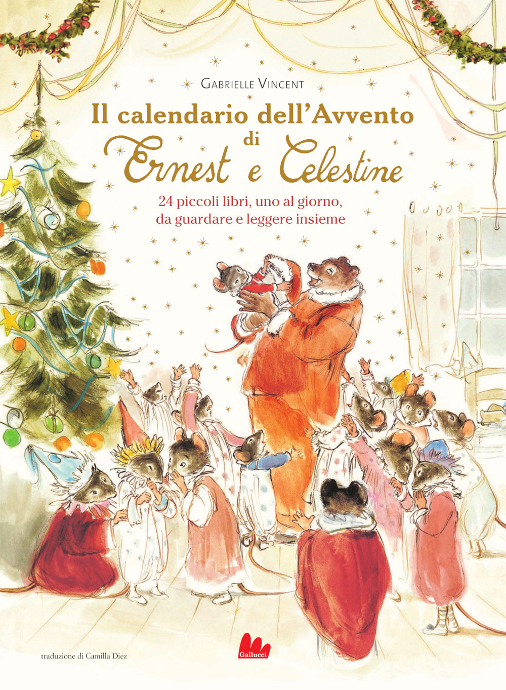 Il calendario dell’Avvento di Ernest e Celestine