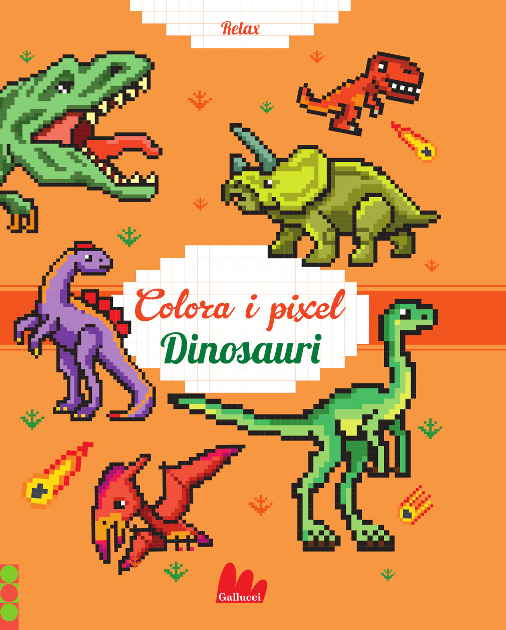 Dinosauri. Colora i pixel