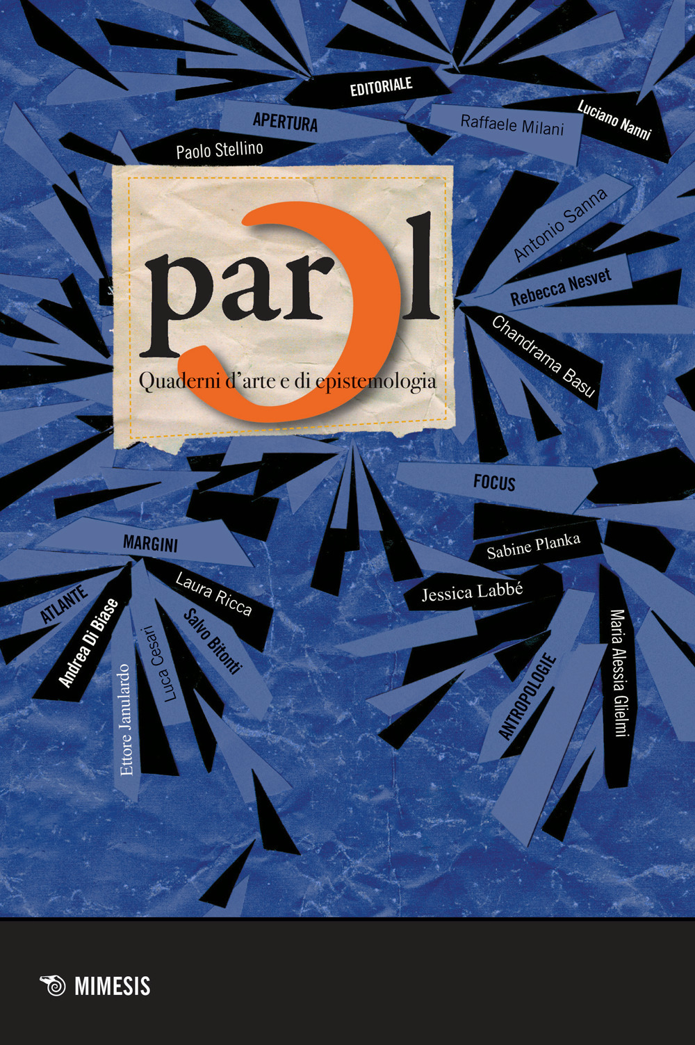 Parol. Quaderni d'arte e di epistemologia. Vol. 34-35
