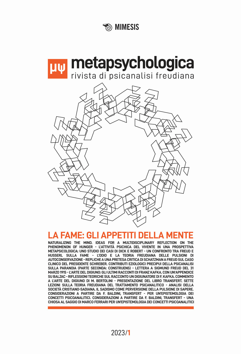 Metapsychologica. Rivista di psicanalisi freudiana. Vol. 1