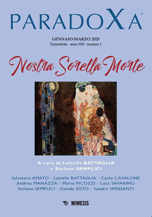 Paradoxa. Vol. 1: Nostra sorella morte