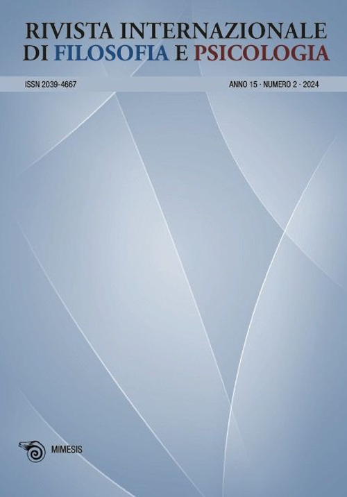 Rivista internazionale di filosofia e psicologia. Vol. 2