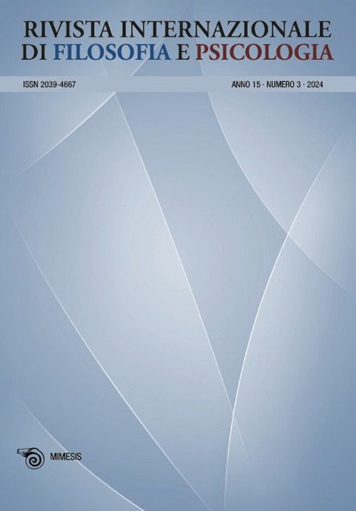 Rivista internazionale di filosofia e psicologia. Vol. 3