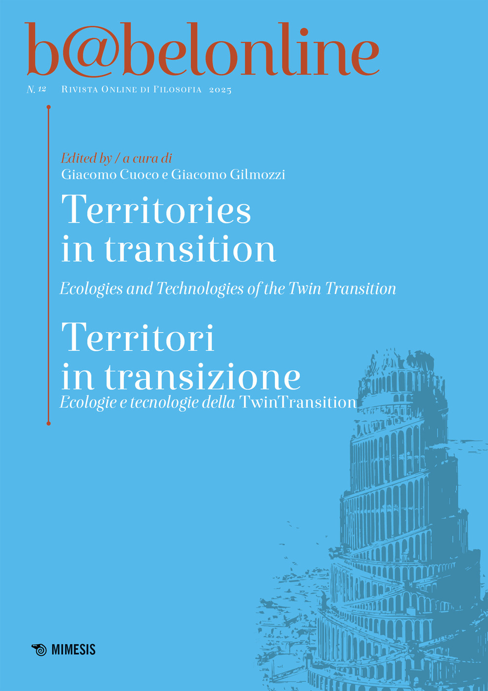 Babelonline print. Ediz. italiana e inglese. Vol. 12: Territori in transizione