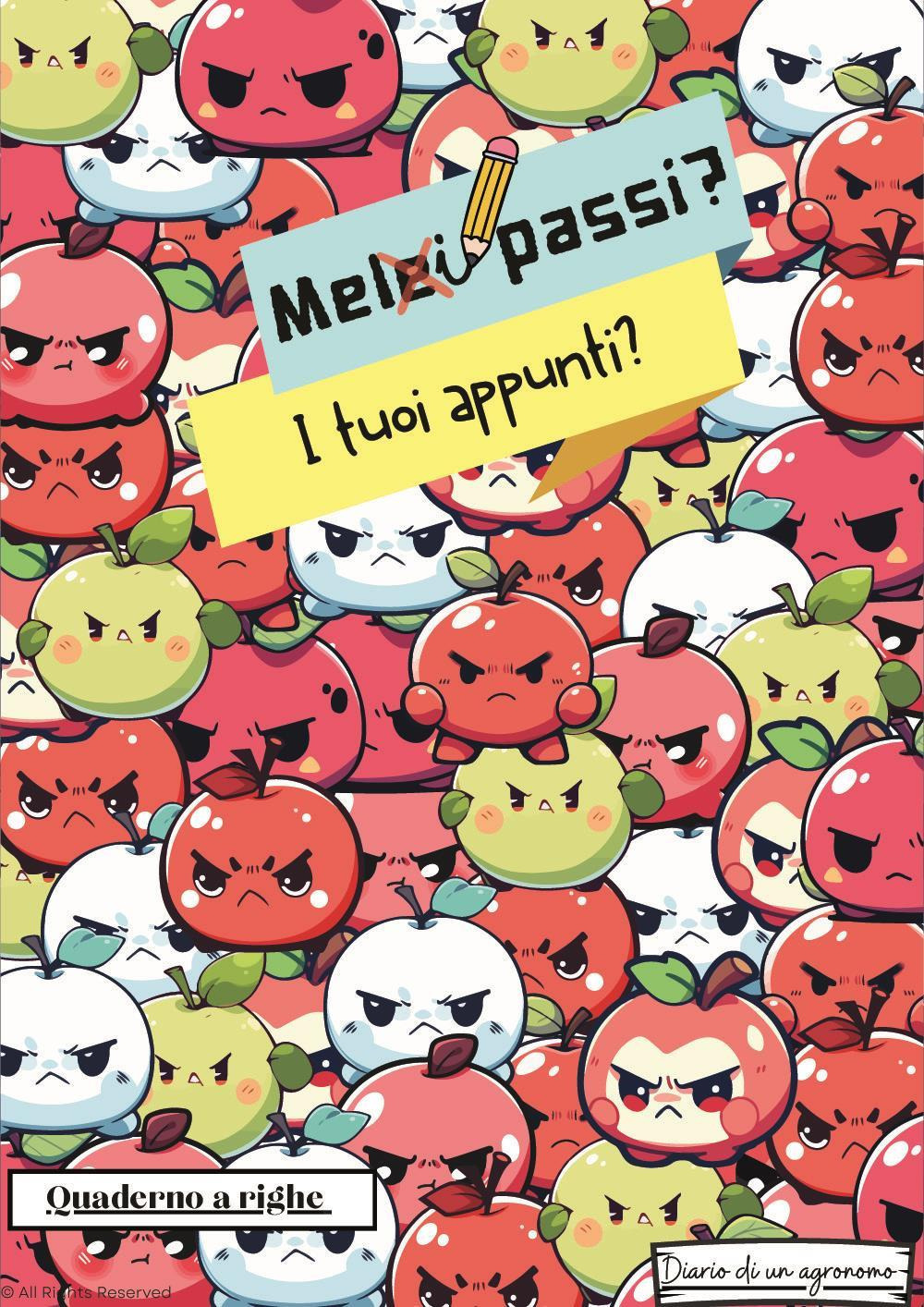 Meli passi i tuoi appunti? Quaderno a righe