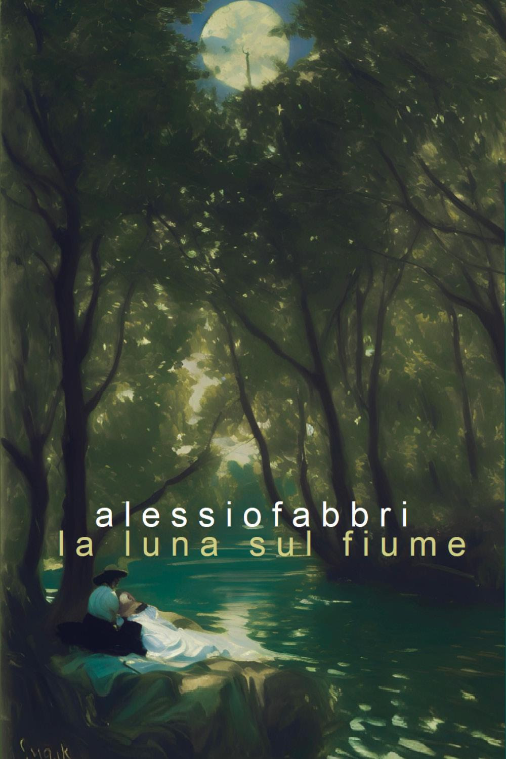 La luna sul fiume