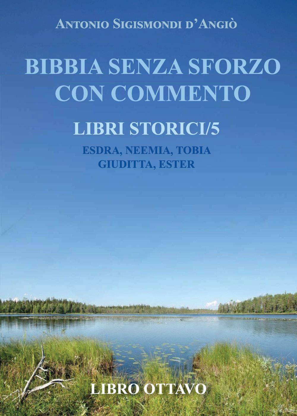 Bibbia senza sforzo con commento. Libri storici. Esdra, Neemia, Tobia, Giuditta, Ester. Vol. 5