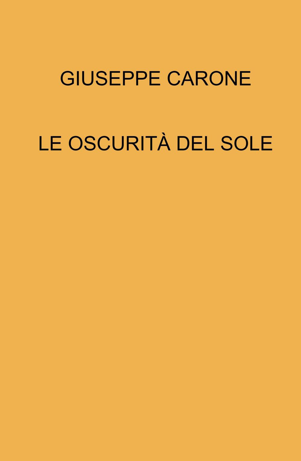 Le oscurità del sole