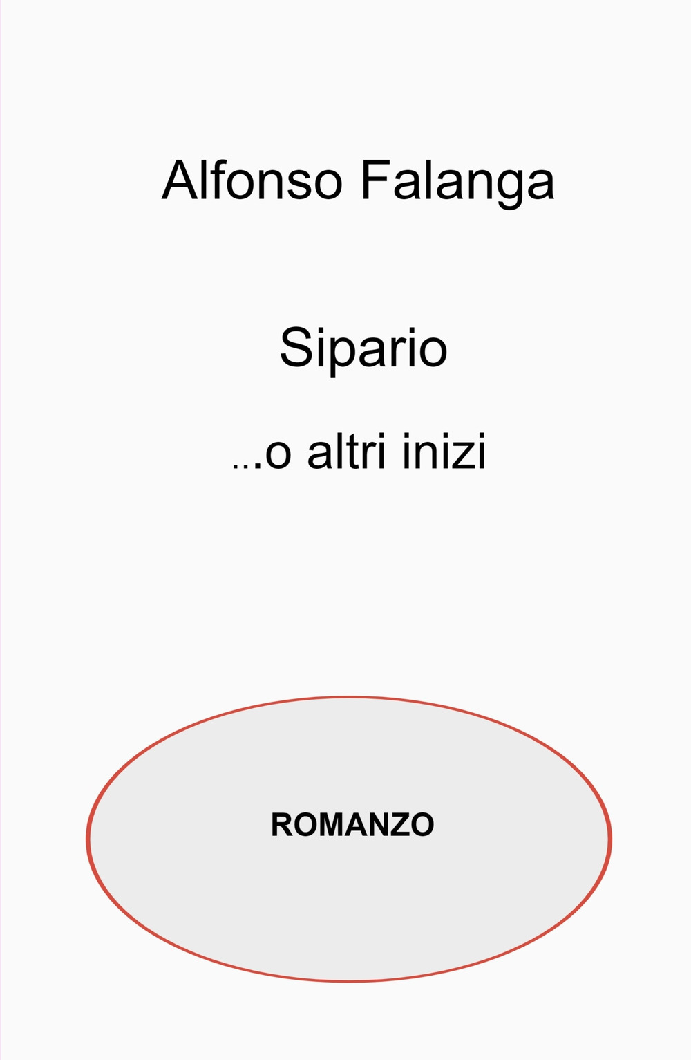 Sipario ...O altri inizi