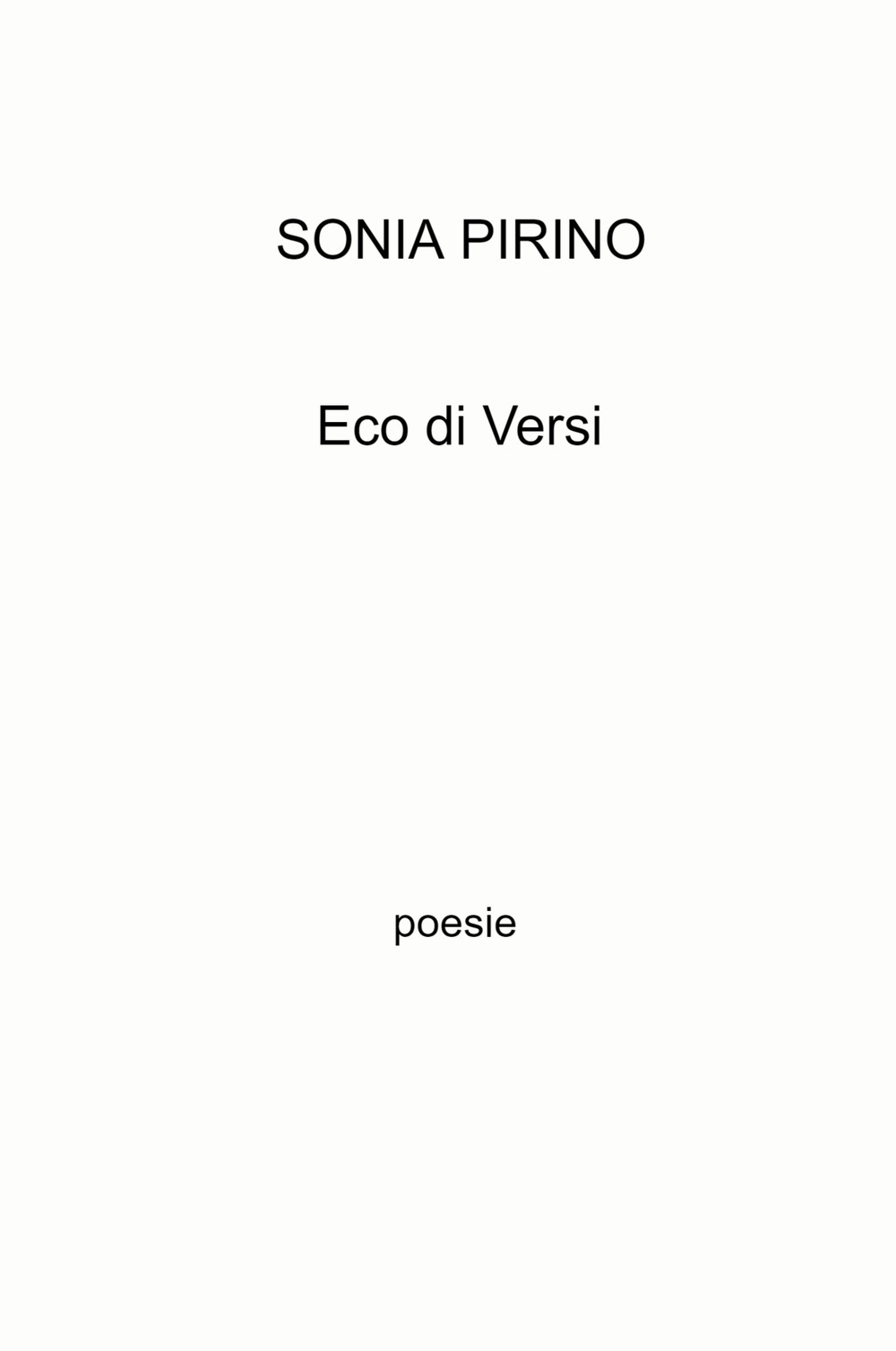 Eco di versi