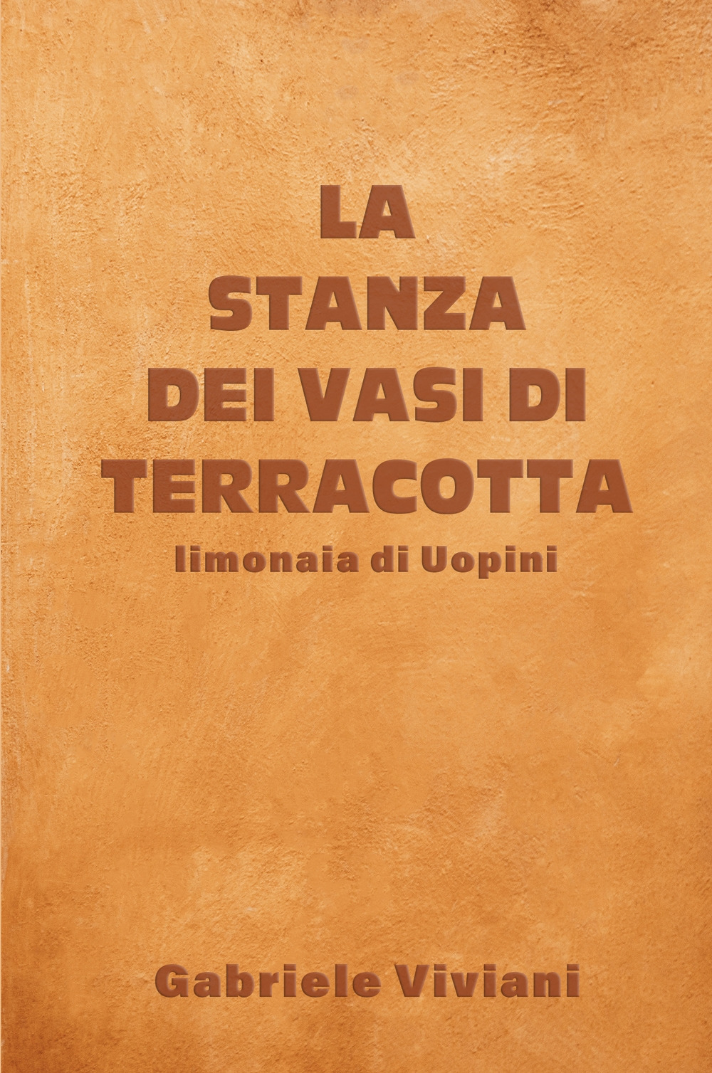 La stanza dei vasi di terracotta. Limonaia di Uopini
