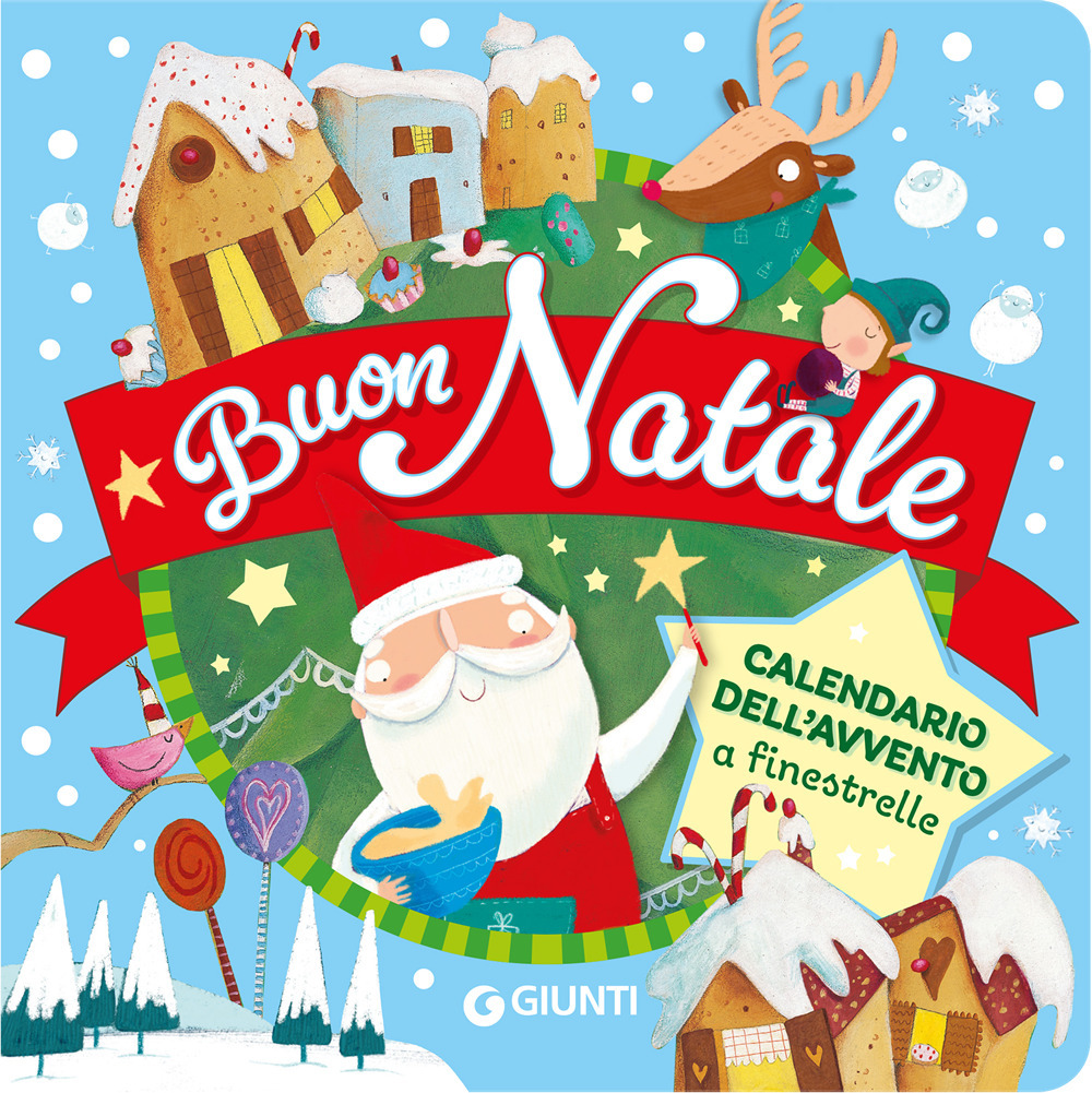 Buon Natale. Calendario dell'Avvento a finestrelle