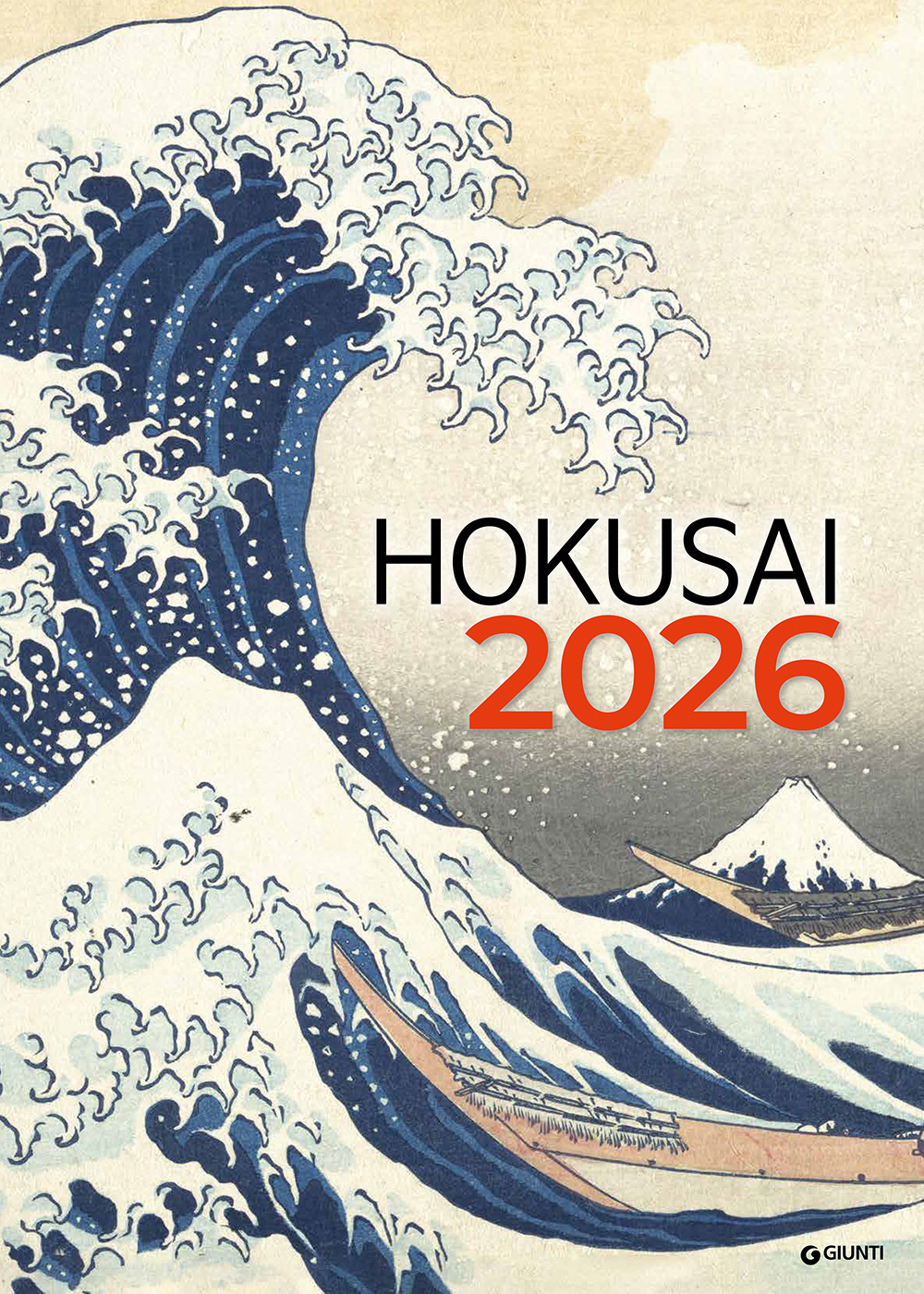 Hokusai. Calendario 2026 da parete (30 x 42 cm)