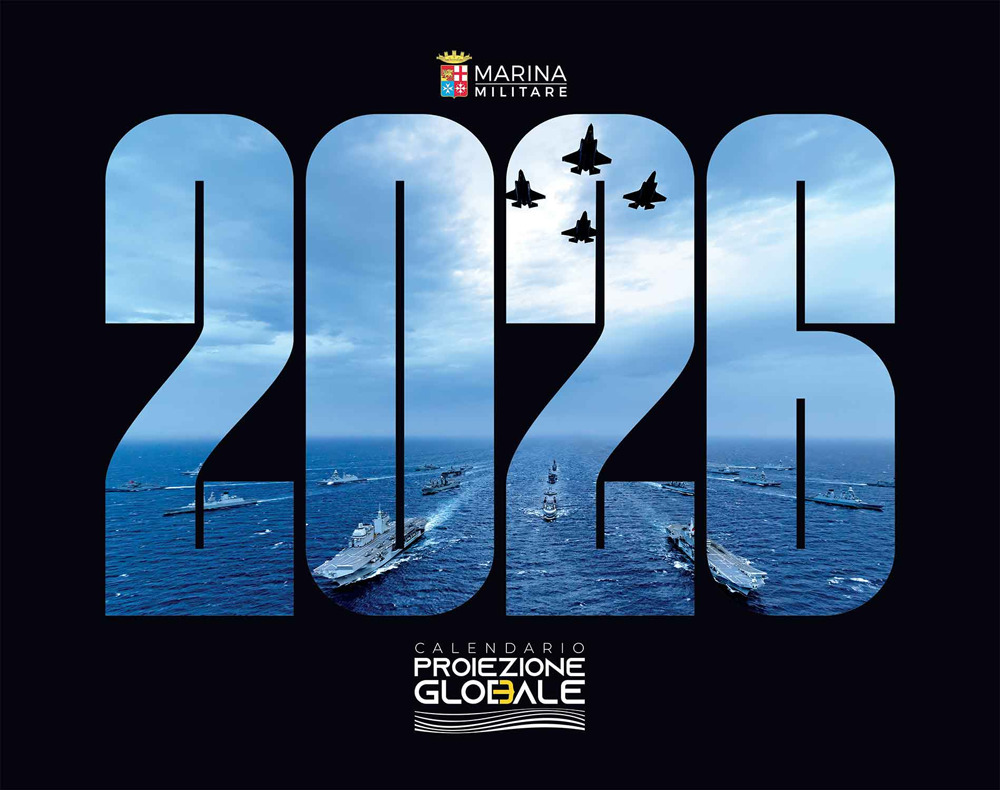 Marina Militare. Proiezione globale. Calendario 2026 da parete