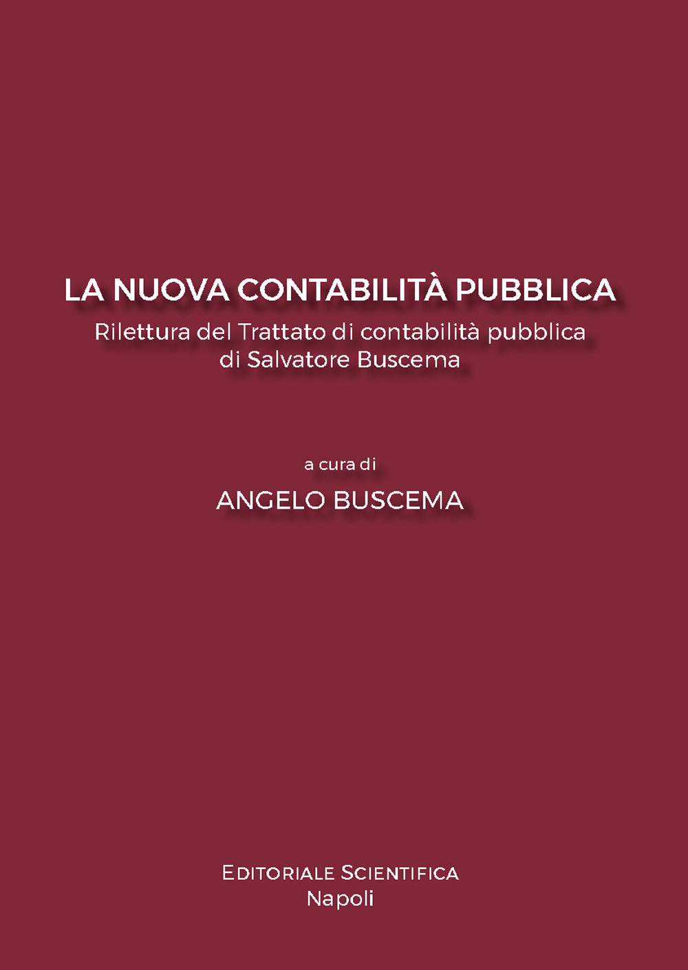 La nuova contabilità pubblica. Rilettura del Trattato di contabilità pubblica di Salvatore Buscema
