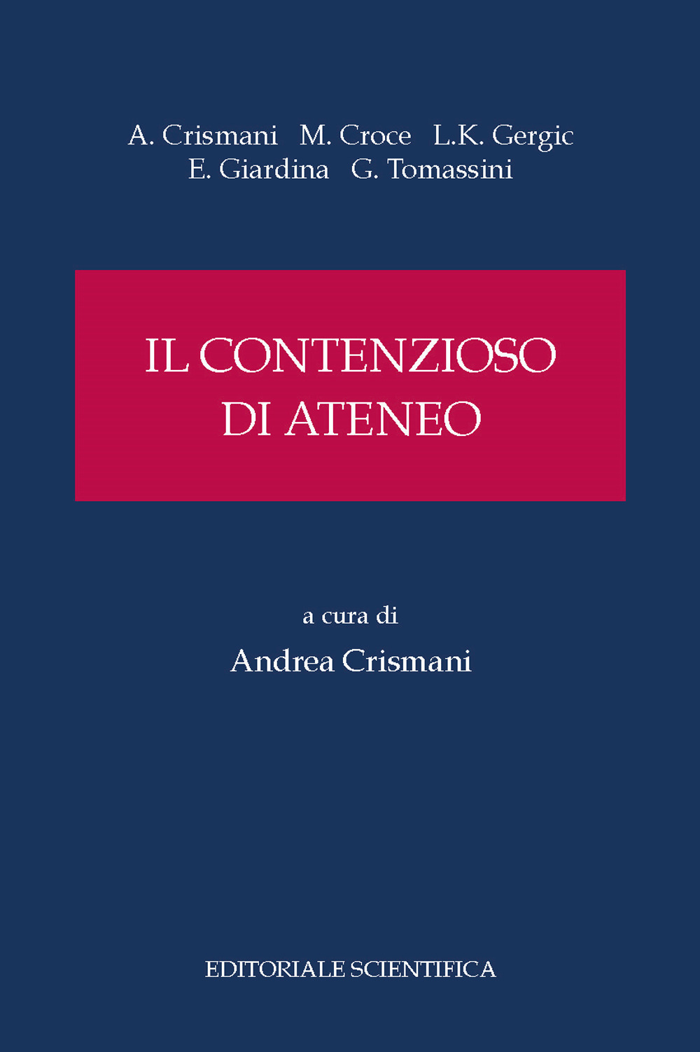 Il contenzioso di Ateneo