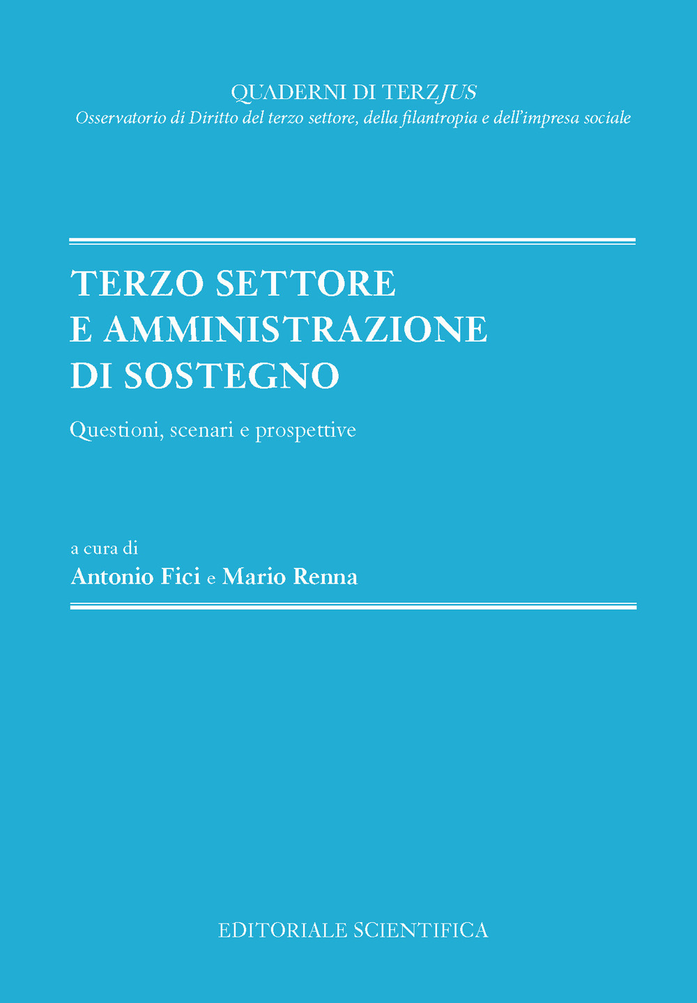 Terzo settore e amministrazione di sostegno. Questioni, scenari e prospettive