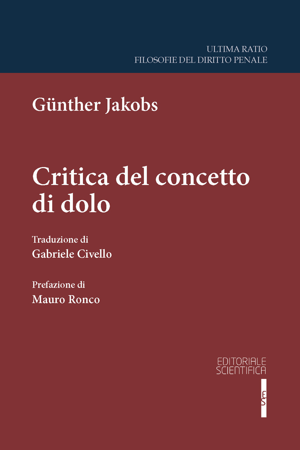 Critica del concetto di dolo