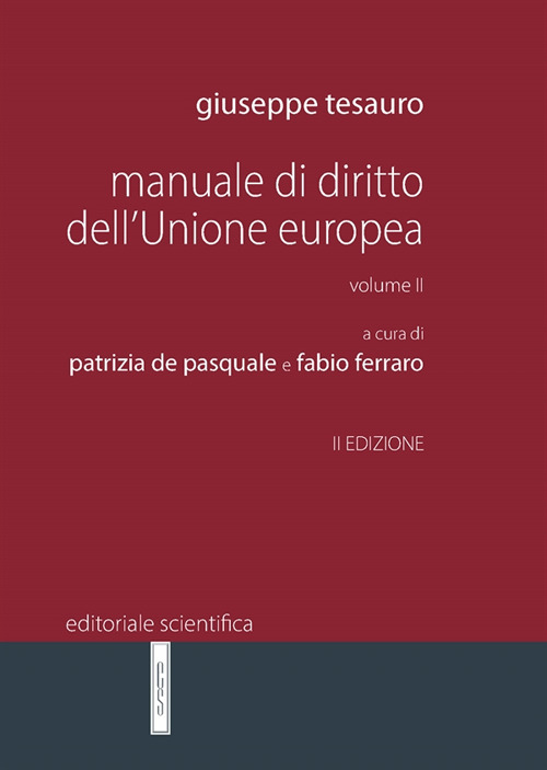 Manuale di diritto dell'Unione Europea. Vol. 2