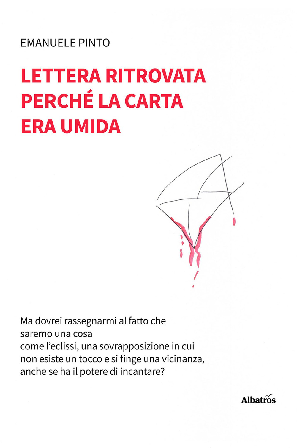 Lettera ritrovata perché la carta era umida