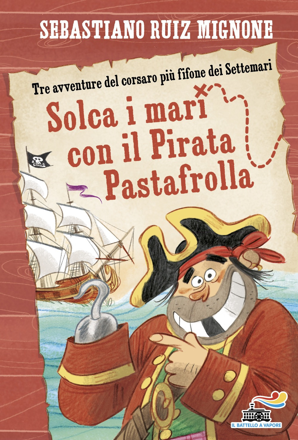 Solca i mari con il pirata Pastafrolla! Stampatello minuscolo