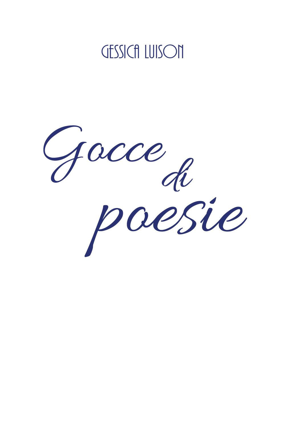 Gocce di poesie