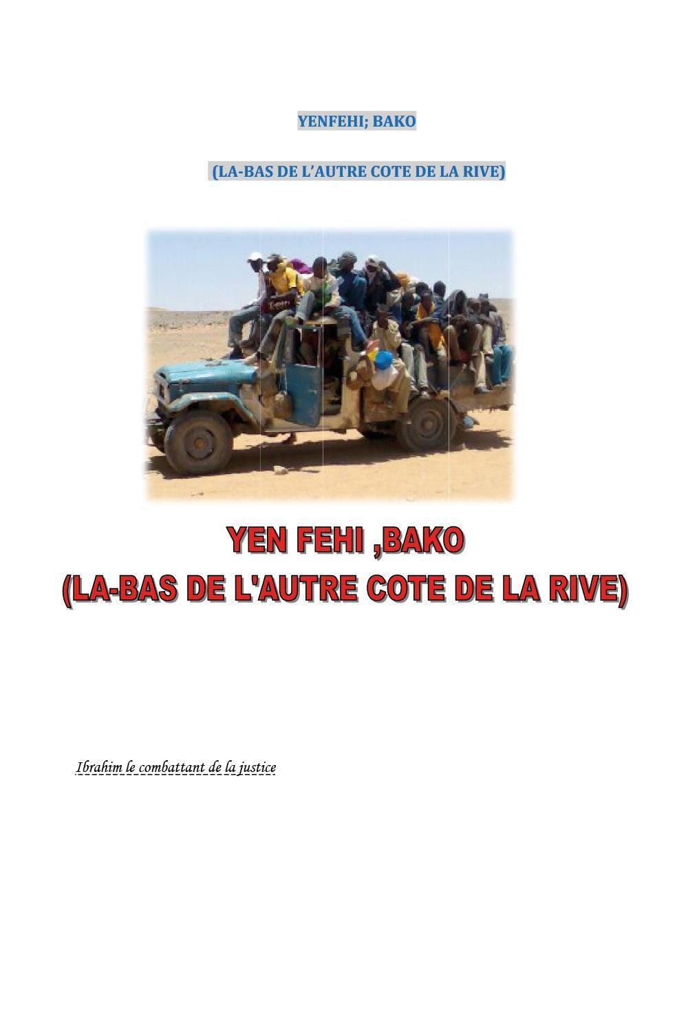 Yen Fehi, Bako. Là-bas de l'autre cote de la rive. Canti di lotta e d'amore