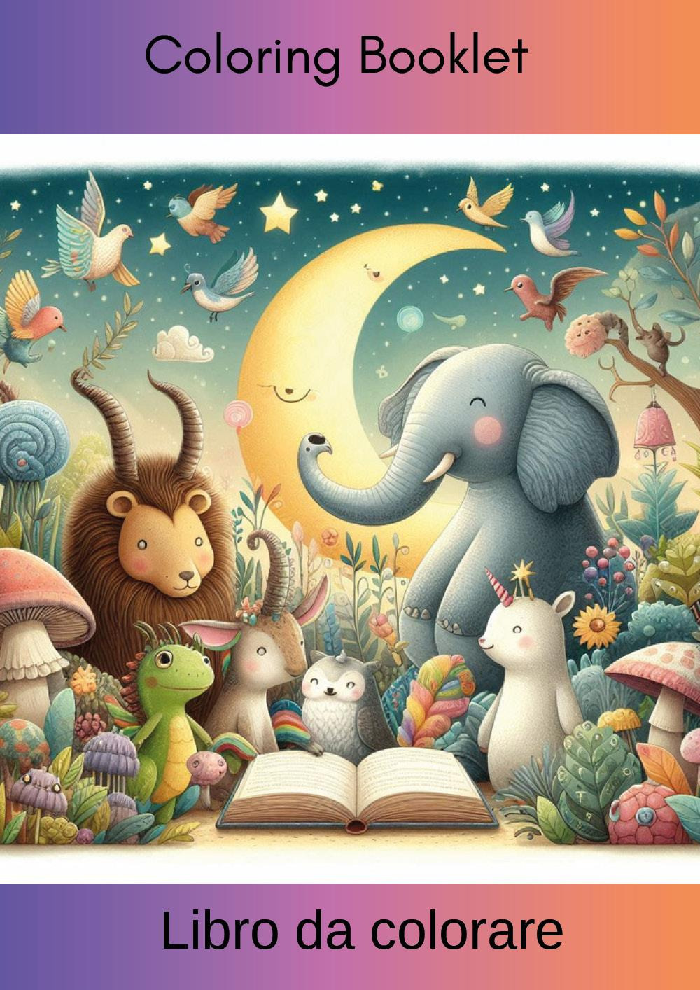 Coloring booklet. Libro da colorare