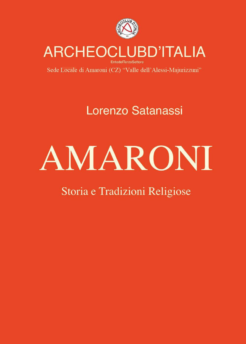 Amaroni. Storia e tradizioni religiose