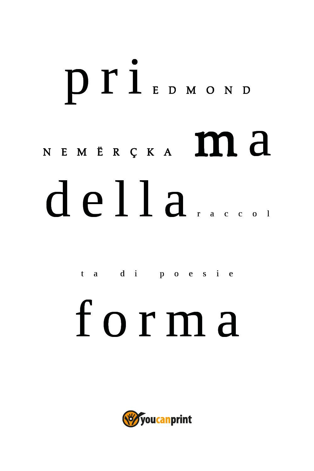 Prima della forma