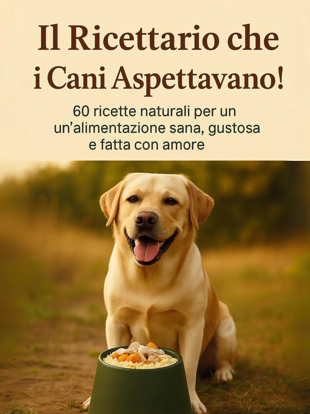 Il ricettario che i cani aspettavano. 60 ricette naturali per un'alimentazione sana gustosa e fatta con amore
