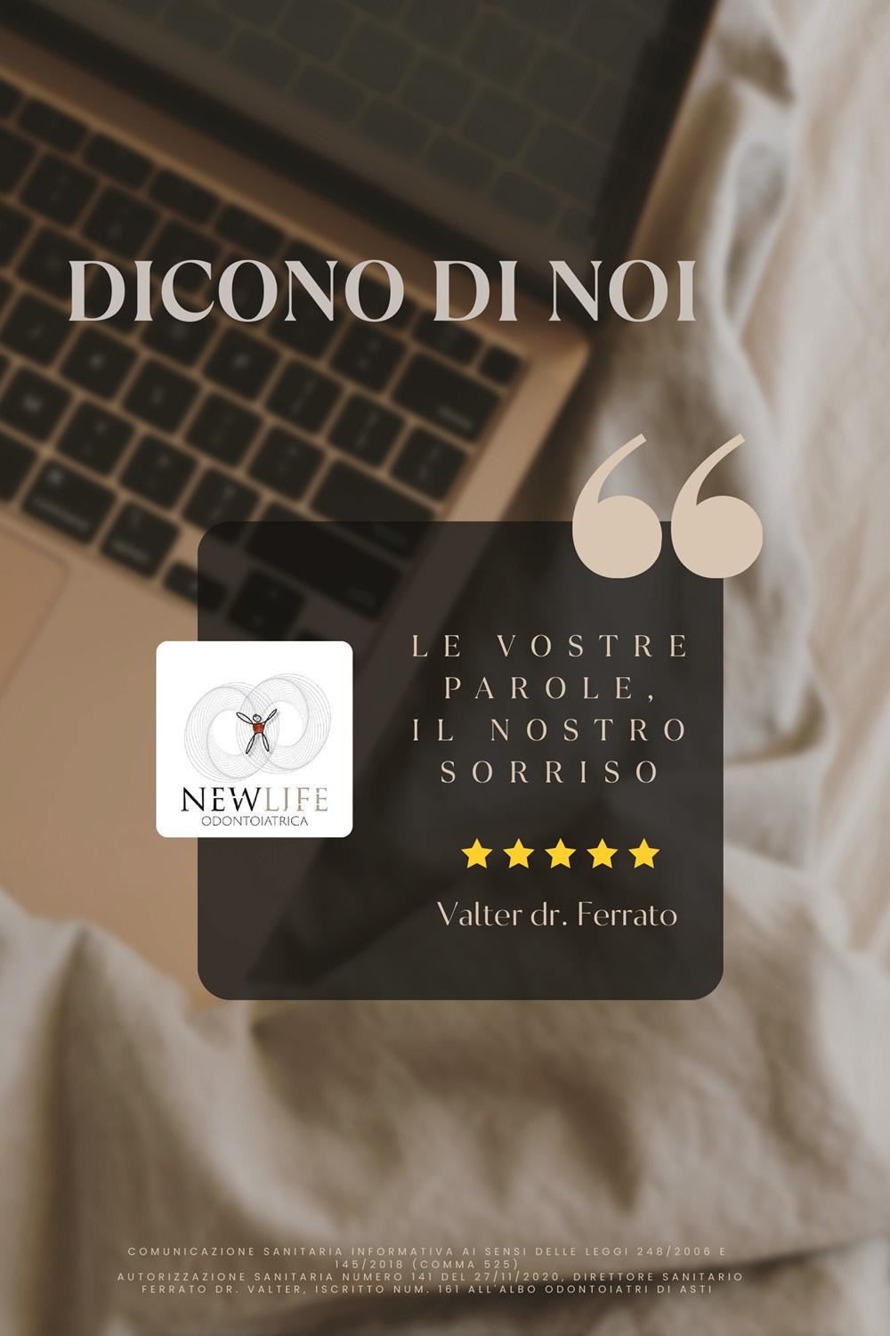 Dicono di noi. Le vostre parole, il nostro sorriso