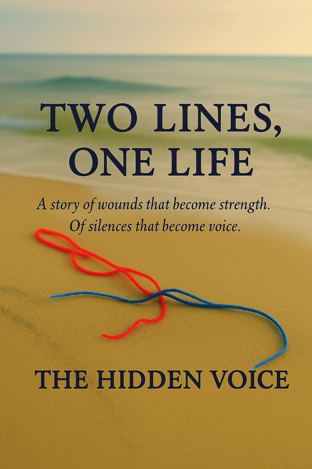 Two lines, one life. A story of wounds that became strength