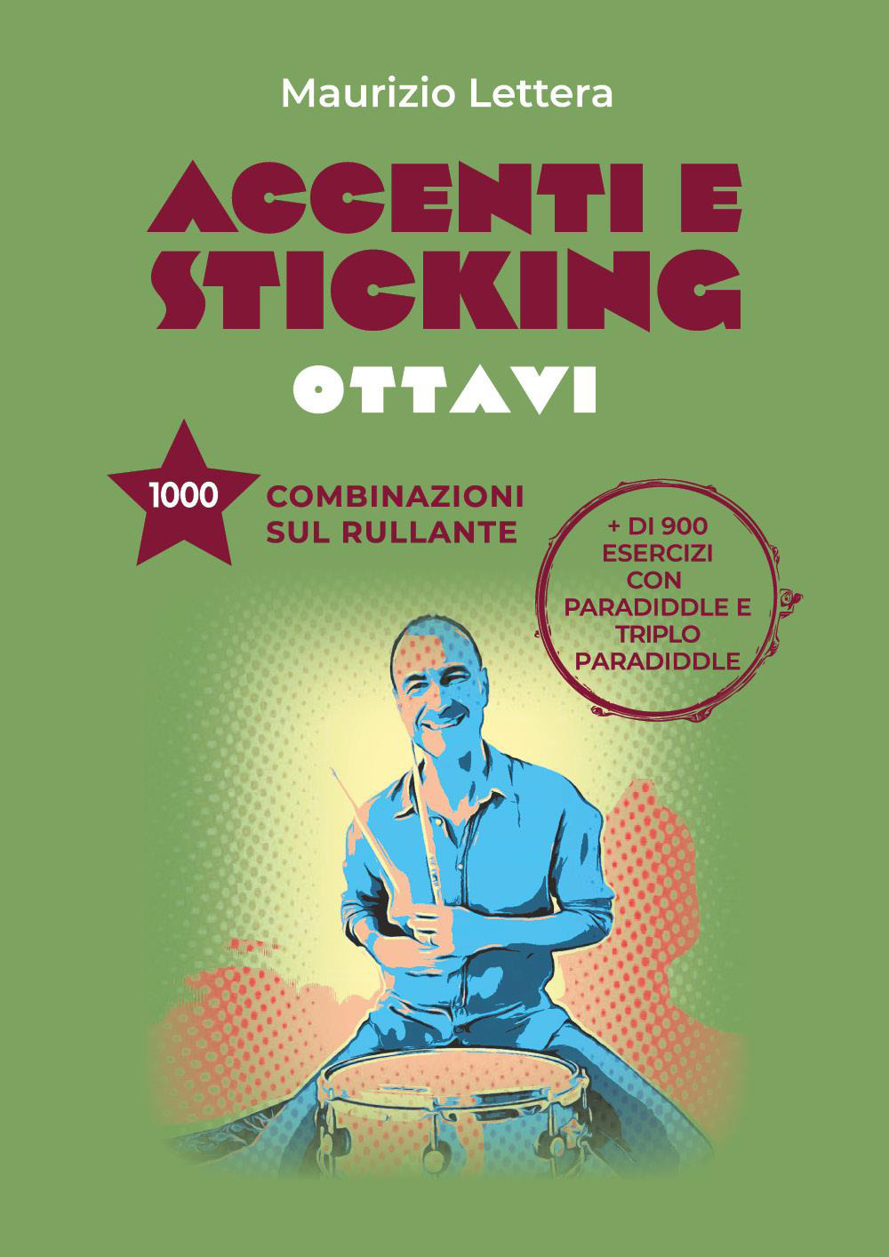Accenti e sticking. Ottavi. 1000 combinazioni sul rullante