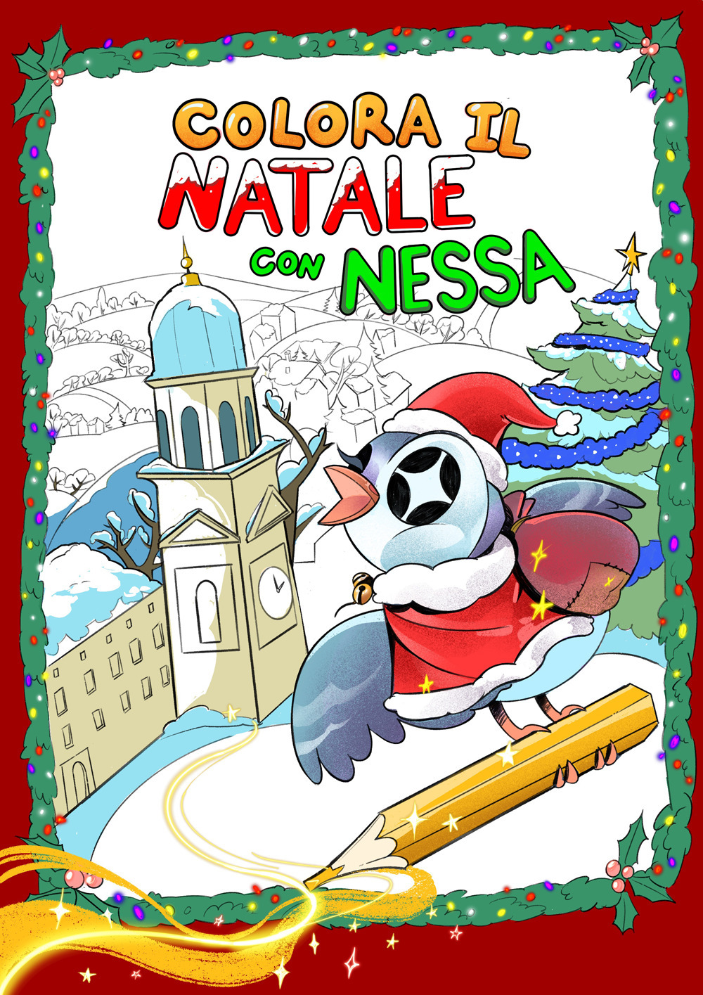 Colora il Natale con Nessa