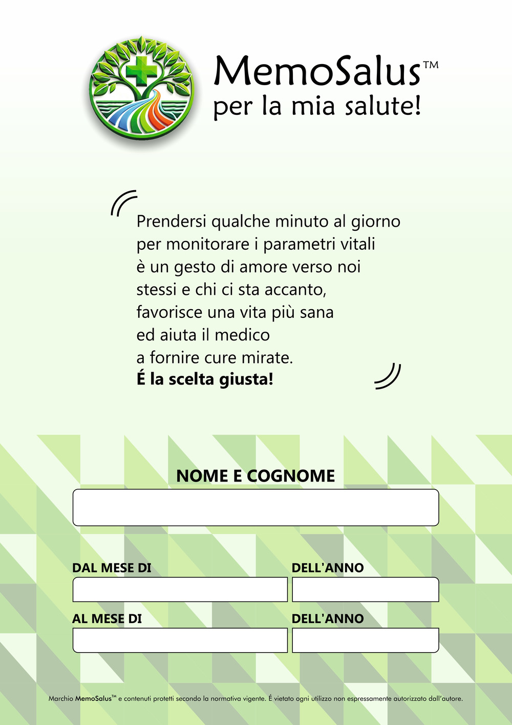 MemoSalus. Per la mia salute!