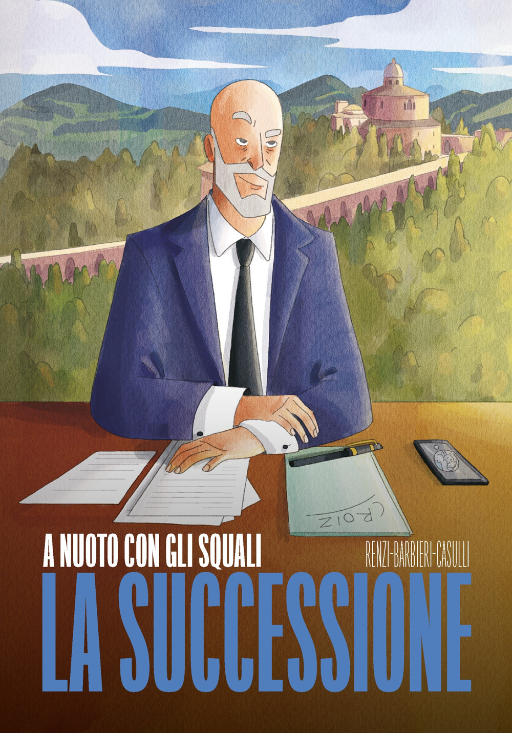 A nuoto con gli squali. La successione