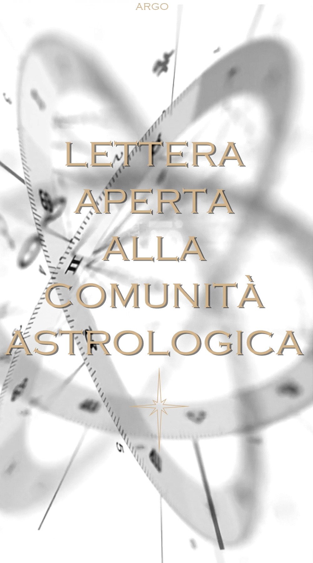 Lettera aperta alla comunità astrologica