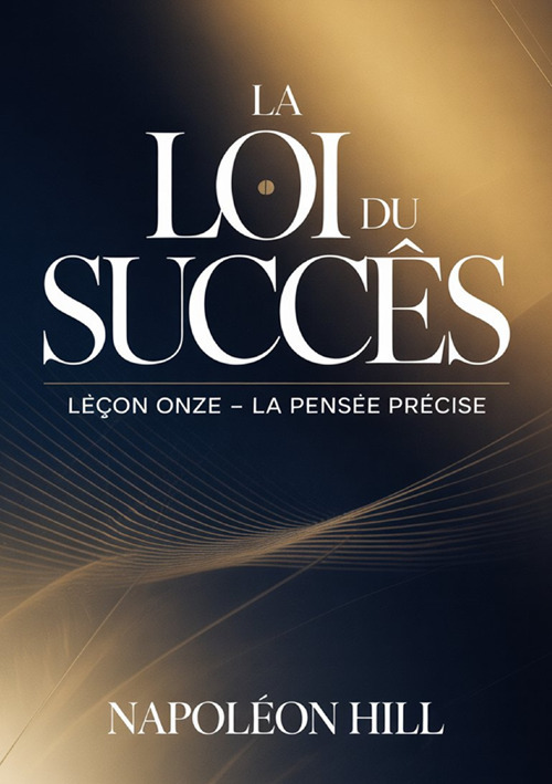 La loi du succès. Leçon onze. La pensée précise