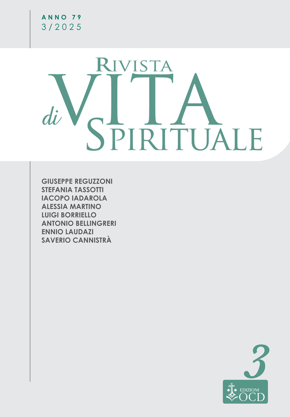 Rivista di vita spirituale. Vol. 3: Una voce del Carmelo Teresiano d'Italia
