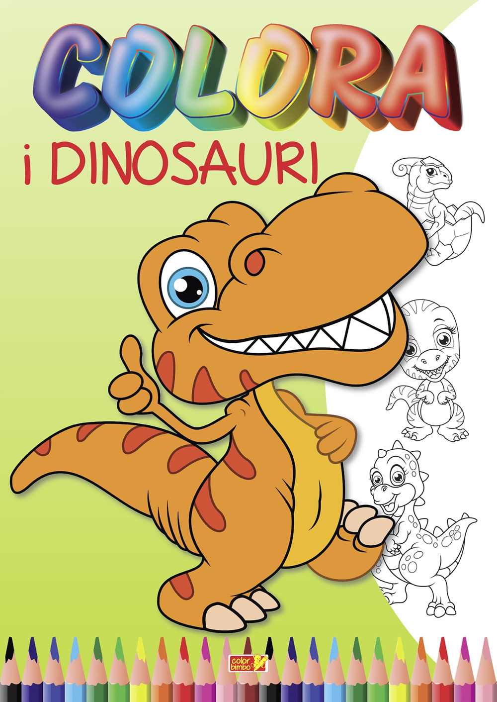 Colora i dinosauri