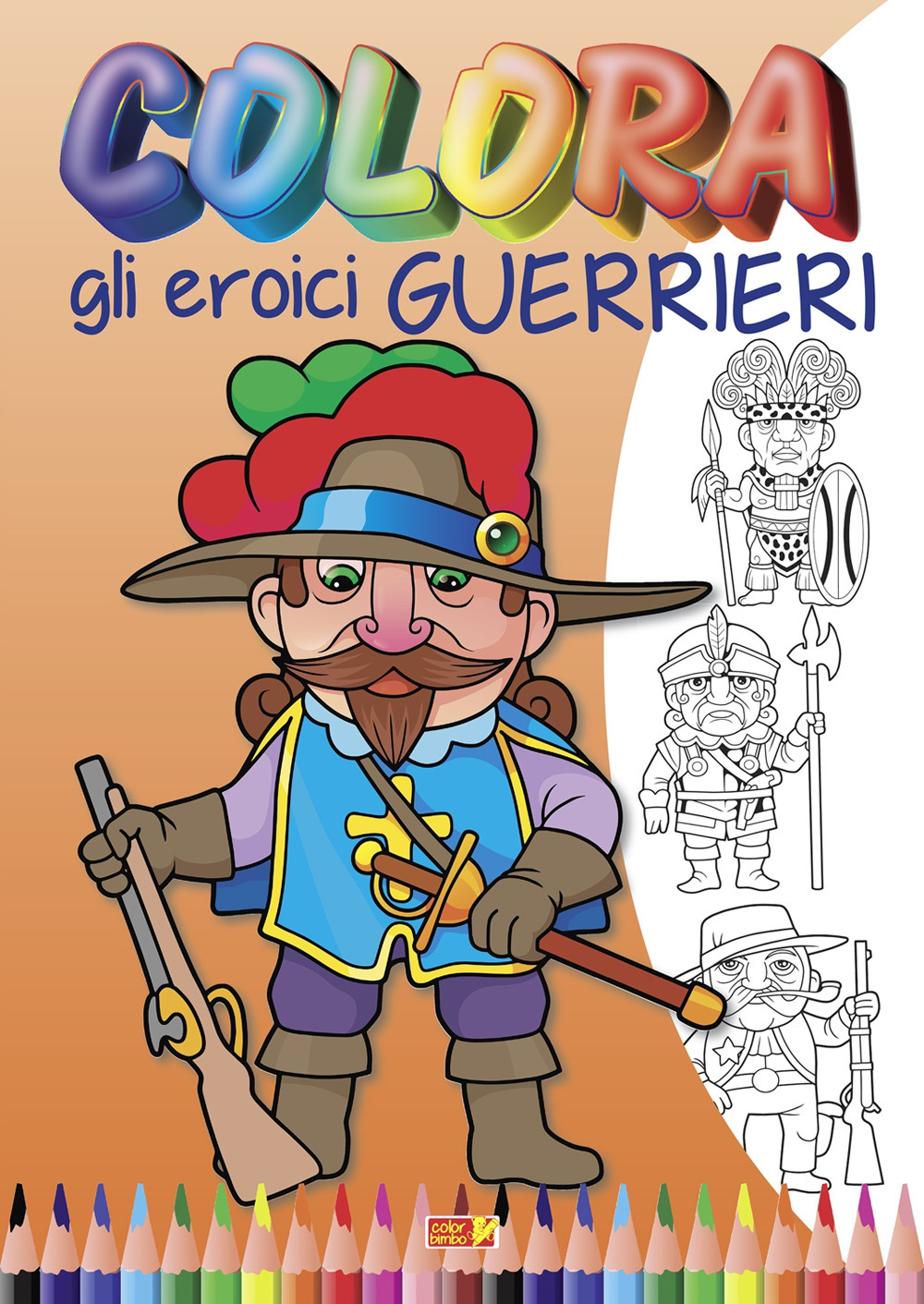 Colora gli eroici guerrieri